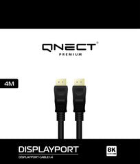 DisplayPort 1.4 Kabel 4m – 8K@60Hz / 4K@60Hz, 32.4Gbps, HDR