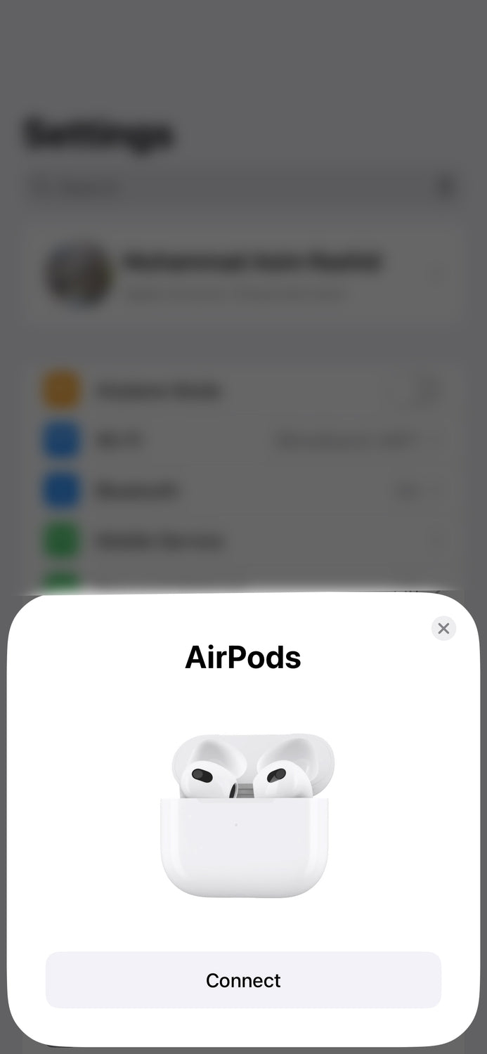 Earpods 5.3 Digitala trådlösa Bluetooth hörlurar med brusreducering och trådlös laddning