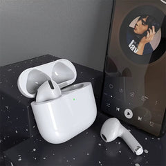 Earpods 5.3 Digitala trådlösa Bluetooth hörlurar med brusreducering och trådlös laddning