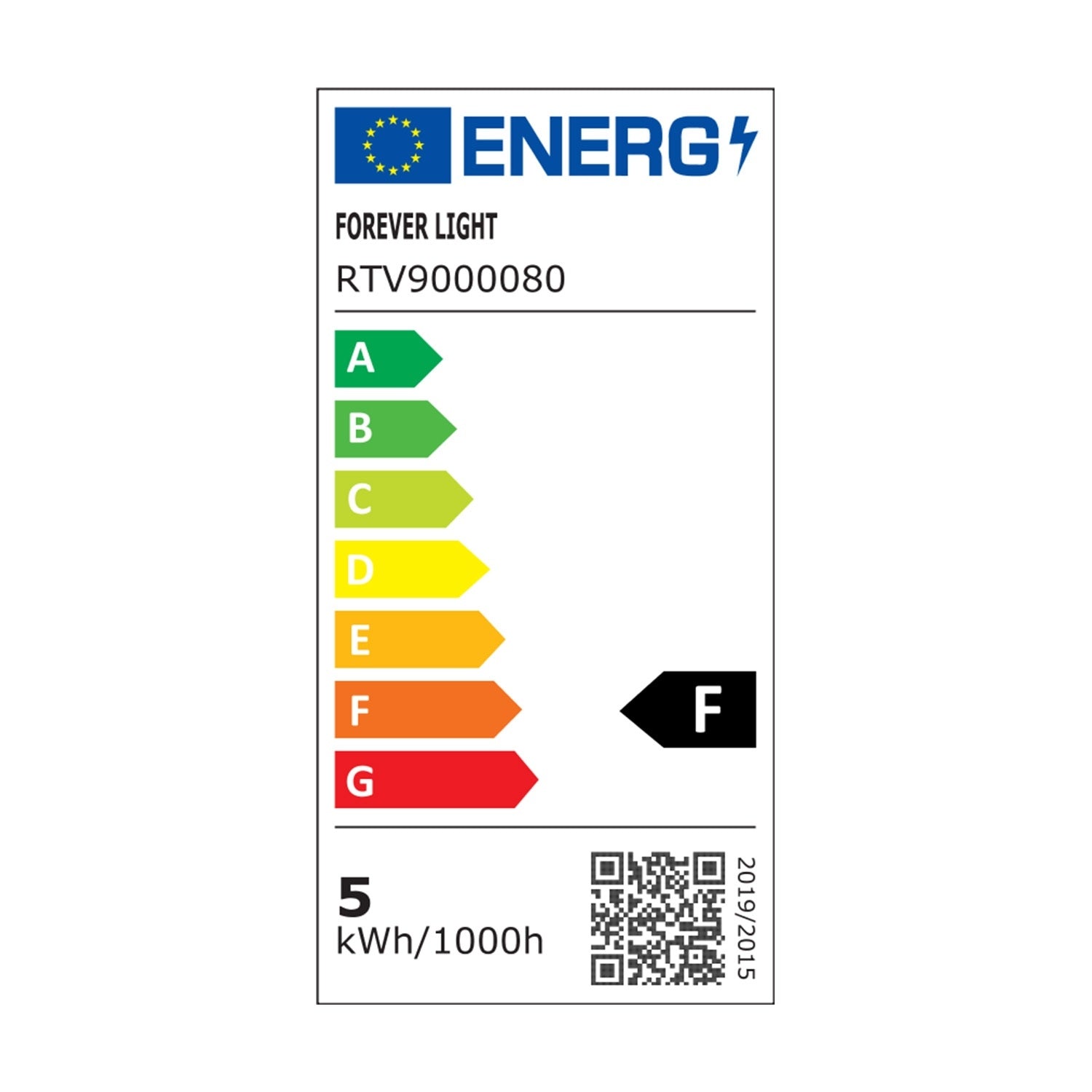 FOREVER RGB LED E14 Glödlampa 5W Ekvivalent 42W 500lm 4000k med Fjärrkontroll