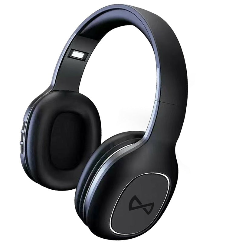 FOREVER Trådlösa Bluetooth 5.1 Hörlurar, AUX, Med Mikrofon Svart