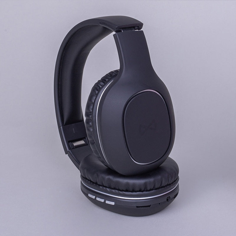 FOREVER Trådlösa Bluetooth 5.1 Hörlurar, AUX, Med Mikrofon Svart