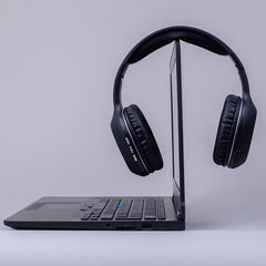 FOREVER Trådlösa Bluetooth 5.1 Hörlurar, AUX, Med Mikrofon Svart