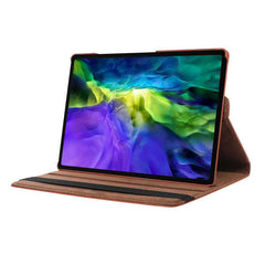 Fodral för Samsung Galaxy Tab A8 10.5" - Fodral 360° Roterbar - Brun