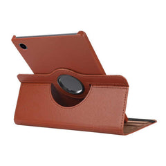 Fodral för Samsung Galaxy Tab A8 10.5" - Fodral 360° Roterbar - Brun