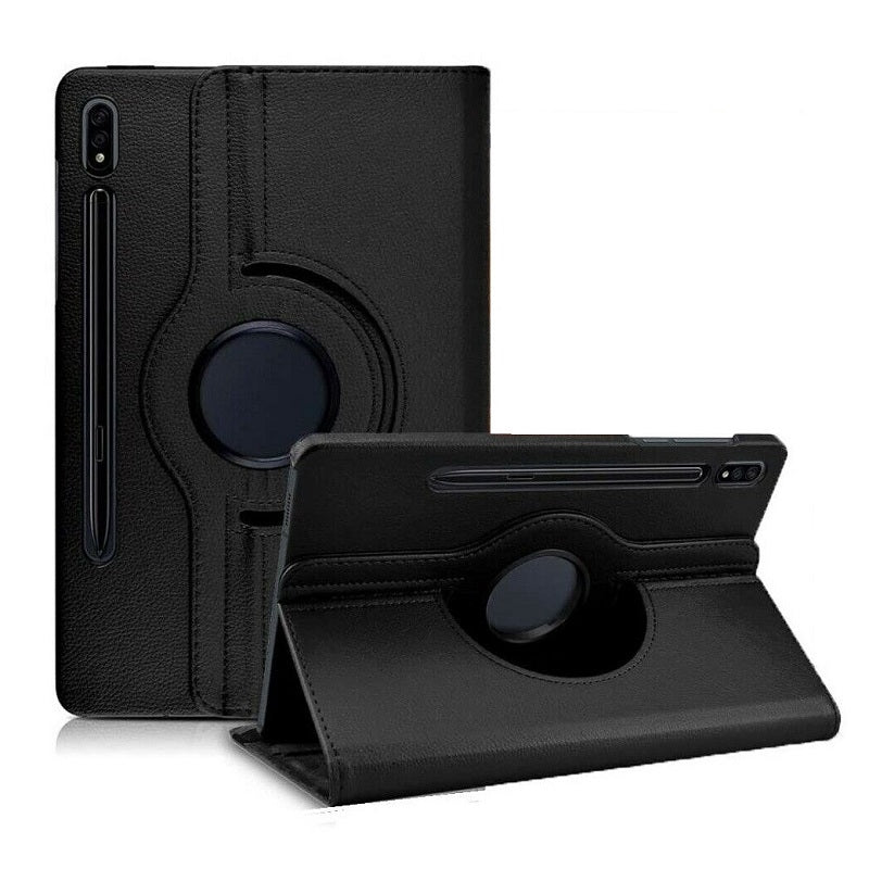 Fodral för Samsung Galaxy Tab S9 Plus / S9 FE Plus Fodral 360° Roterbar Svart