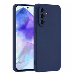 För Samsung Galaxy A27 5G - Silicon Matt TPU Mjuk Skal - Mörkblå