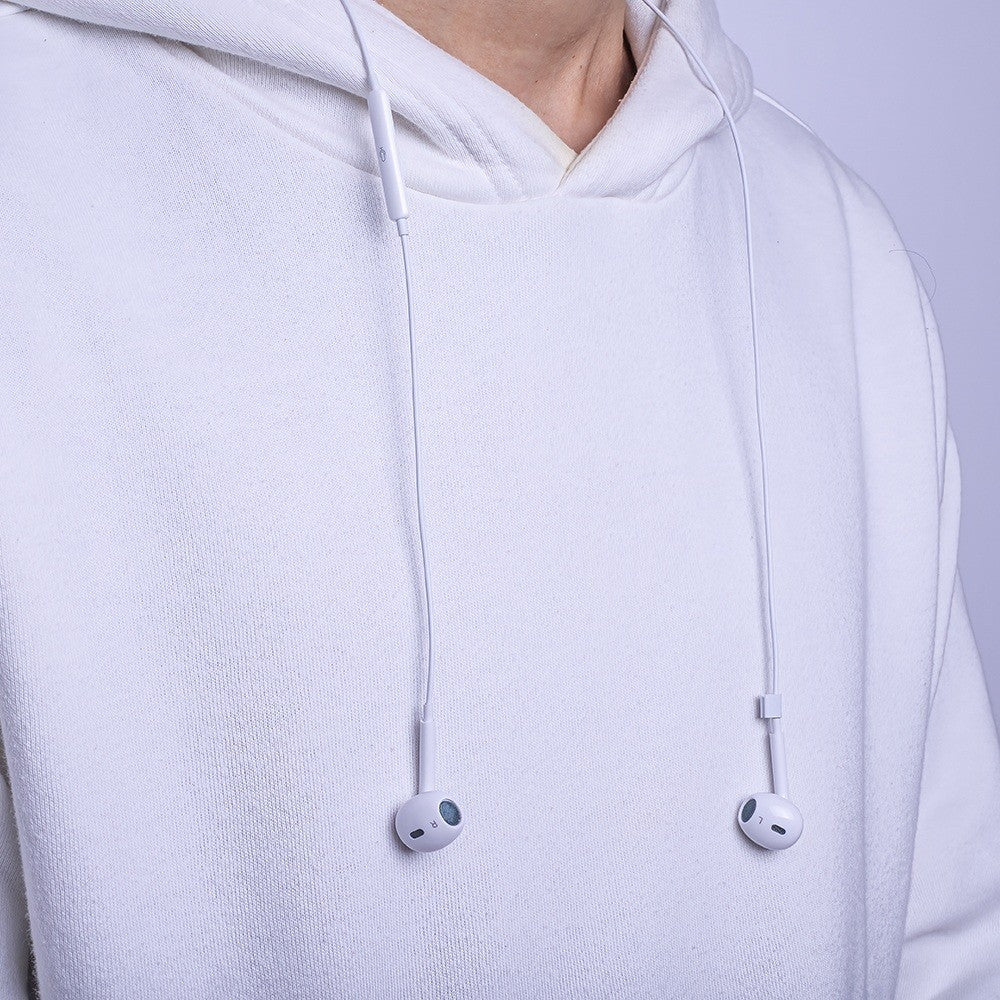 För iPhone 17/16/15 kompatibla USB-C In-Ear Hörlurar med Mikrofon EarPods