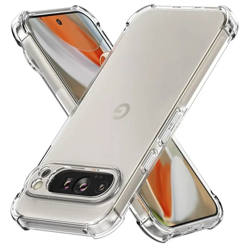 Google Pixel 10 / Pixel 10 Pro - Bumper Extra Stöttåligt Slim Mjuk Skal