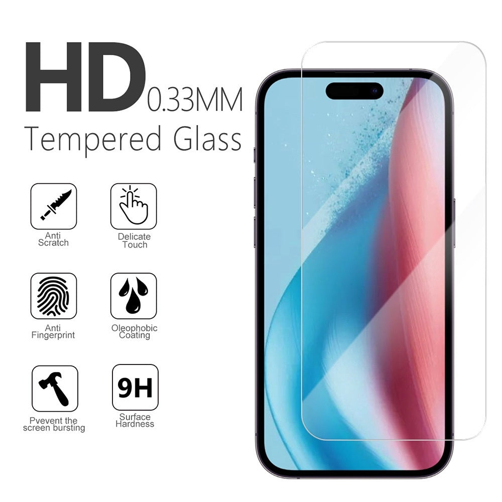 Google Pixel 11 Pro XL – Premium 2.5D Härdat Glas 9H Fingerprint Compatible