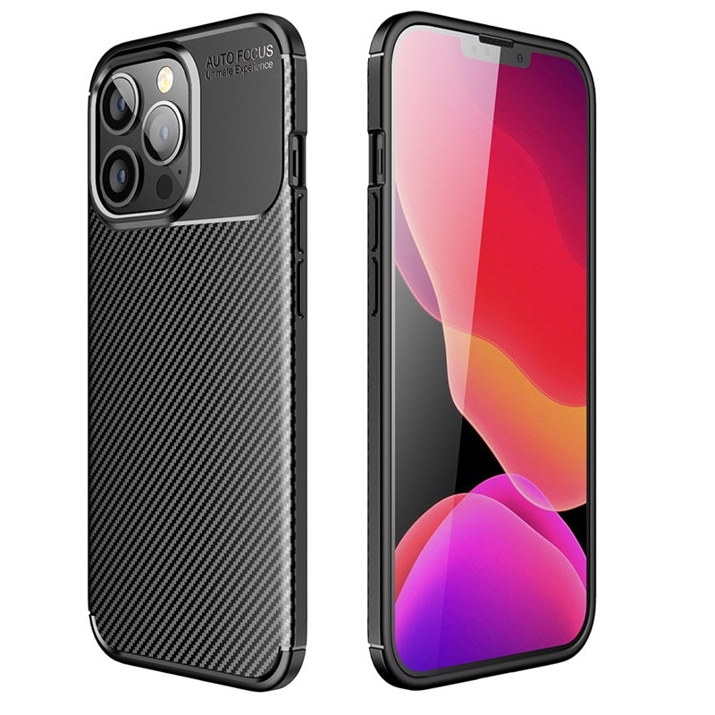 Google Pixel 9a - Carbon Black Extra Stöttåligt Slim Mjuk Skal