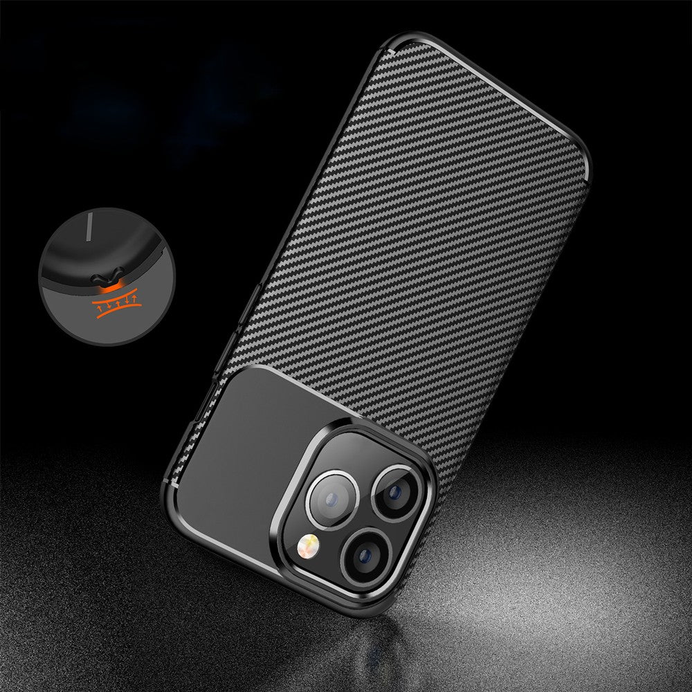 Google Pixel 9a - Carbon Black Extra Stöttåligt Slim Mjuk Skal