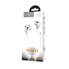 Stereo in-ear Hörlurar med Mikrofon Volymkontroll 3,5mm