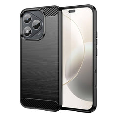 Honor 400 Lite -  Flexibel Carbon Mjuk TPU Skal - Svart