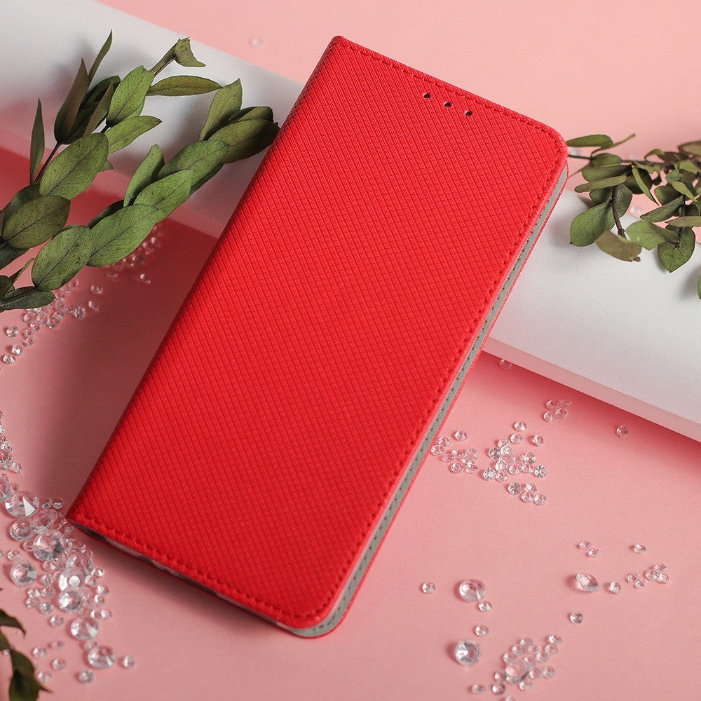 Honor 400 Lite - Smart Magnet Mobilplånbok Röd