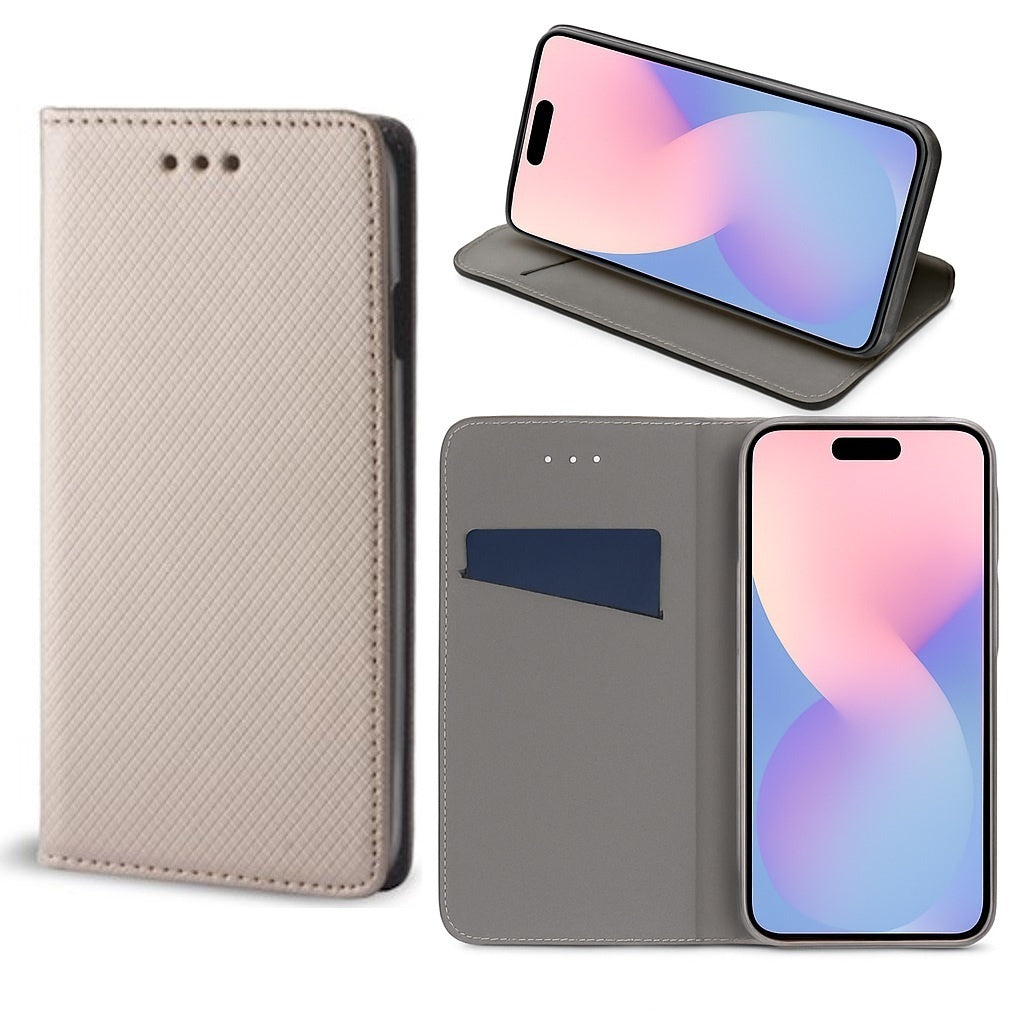 Honor 400 Smart - Smart Magnet Mobilplånbok Guld