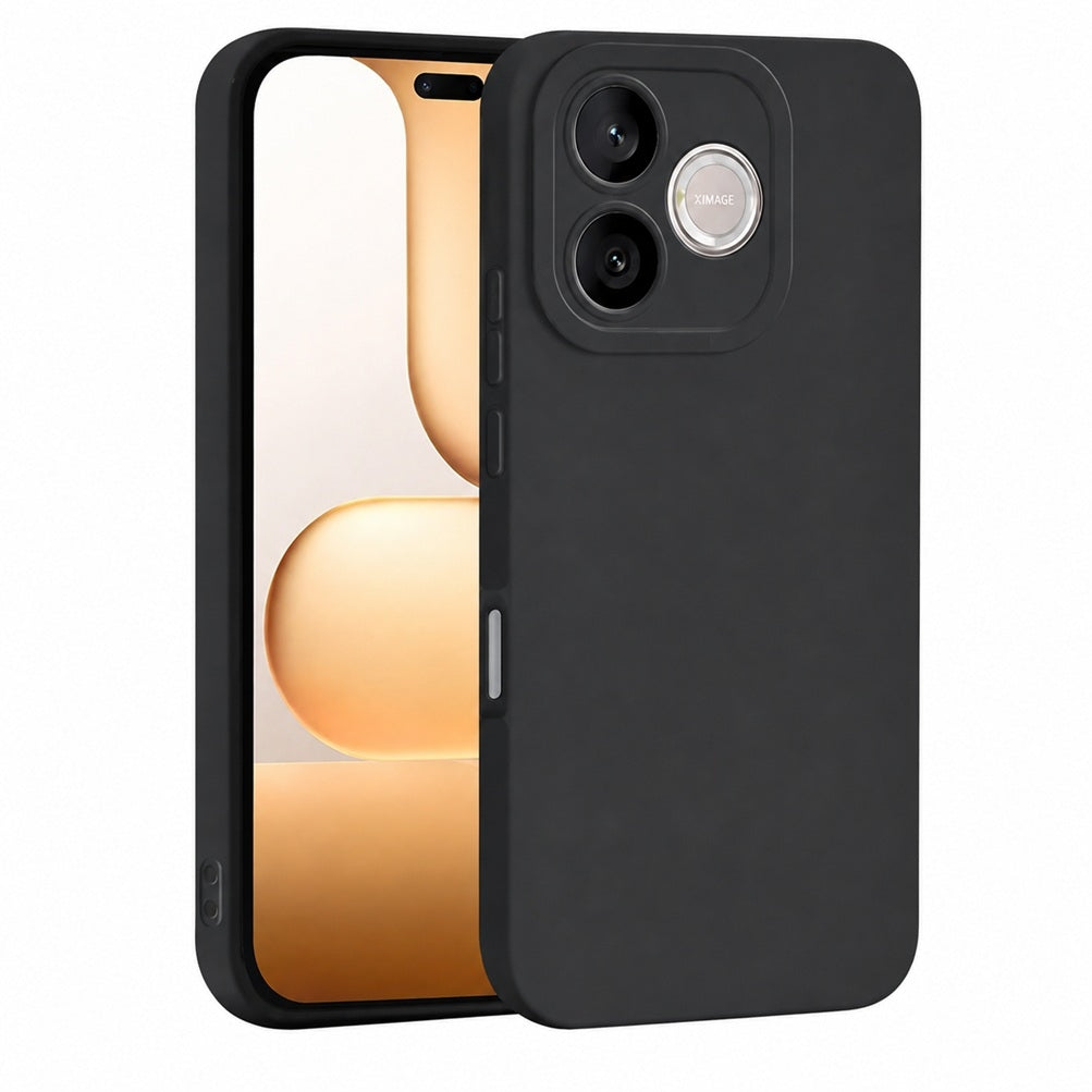 Honor 600 Lite - Matt TPU Mjuk Skal - Svart