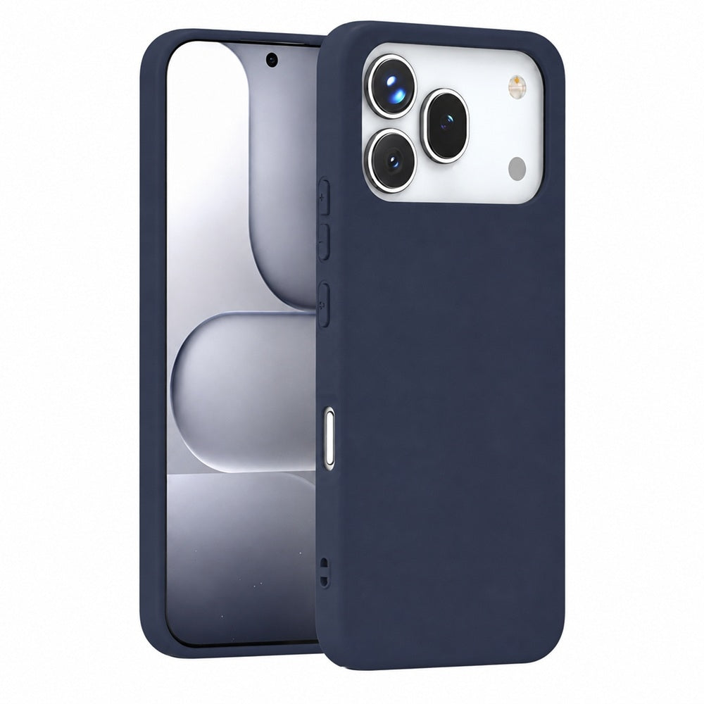 Honor 600 Pro - Matt TPU Mjuk Skal - Mörkblå