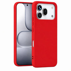 Honor 600 Pro - Silicon Matt TPU Mjuk Skal - Röd