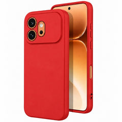Honor 600 - Silicon Matt TPU Mjuk Skal - Röd