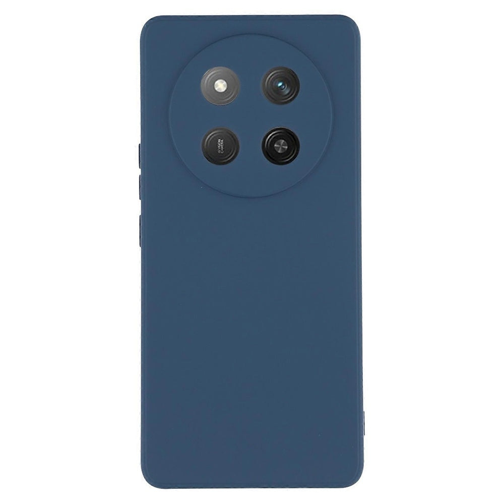 Honor Magic 7 Lite - Extra Stöttåligt Matt Silicon Mjuk Skal mörkblå
