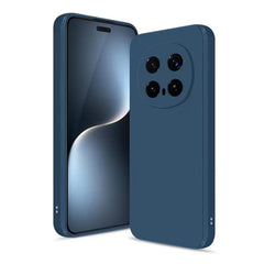 Honor Magic 7 Pro - Extra Stöttåligt Matt Silicon Mjuk Skal mörkblå