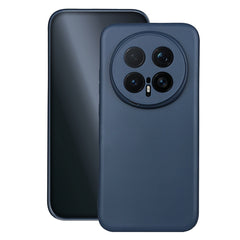 Honor Magic 8 Lite - Silicon Matt TPU Mjuk Skal - Mörkblå