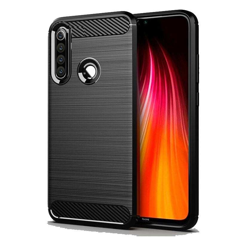 Huawei P30 Pro - Flexibel Carbon Mjuk TPU Skal - Svart