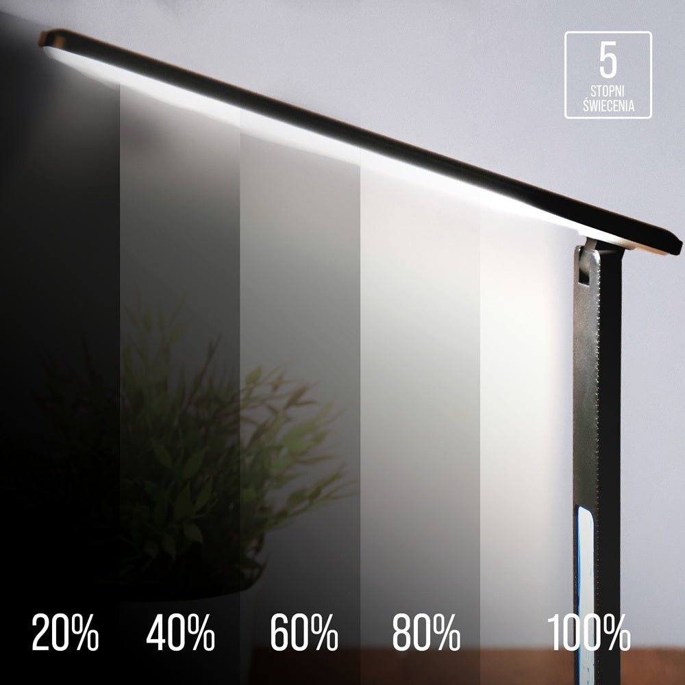 Huslog multifunktionell Lampa med klocka / Trådlös Laddare till Apple Samsung