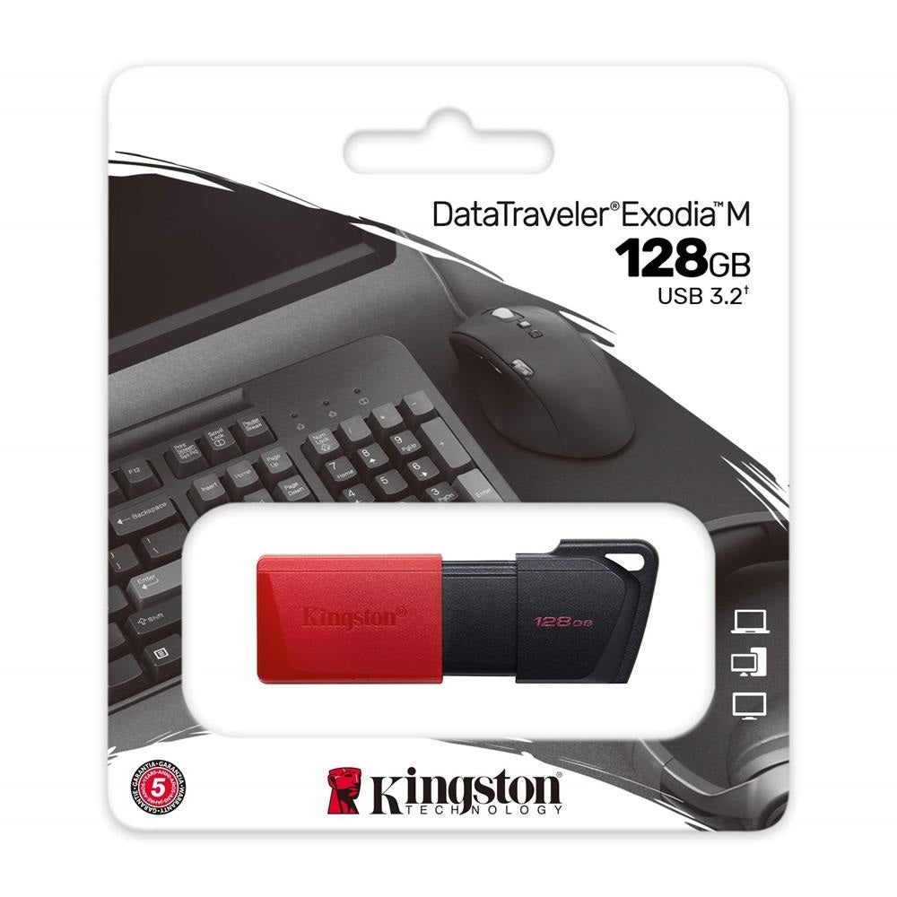 Kingston Exodia Onyx 128GB USB 3.2 USB-minne Pendrive