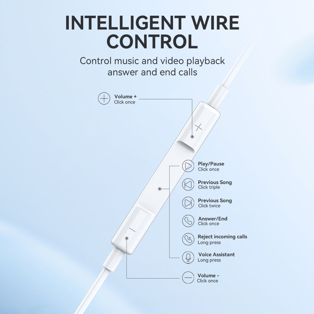 Kompatibel iPhone Lightning in-ear hörlurar, För iPhone 7 till iPhone 14