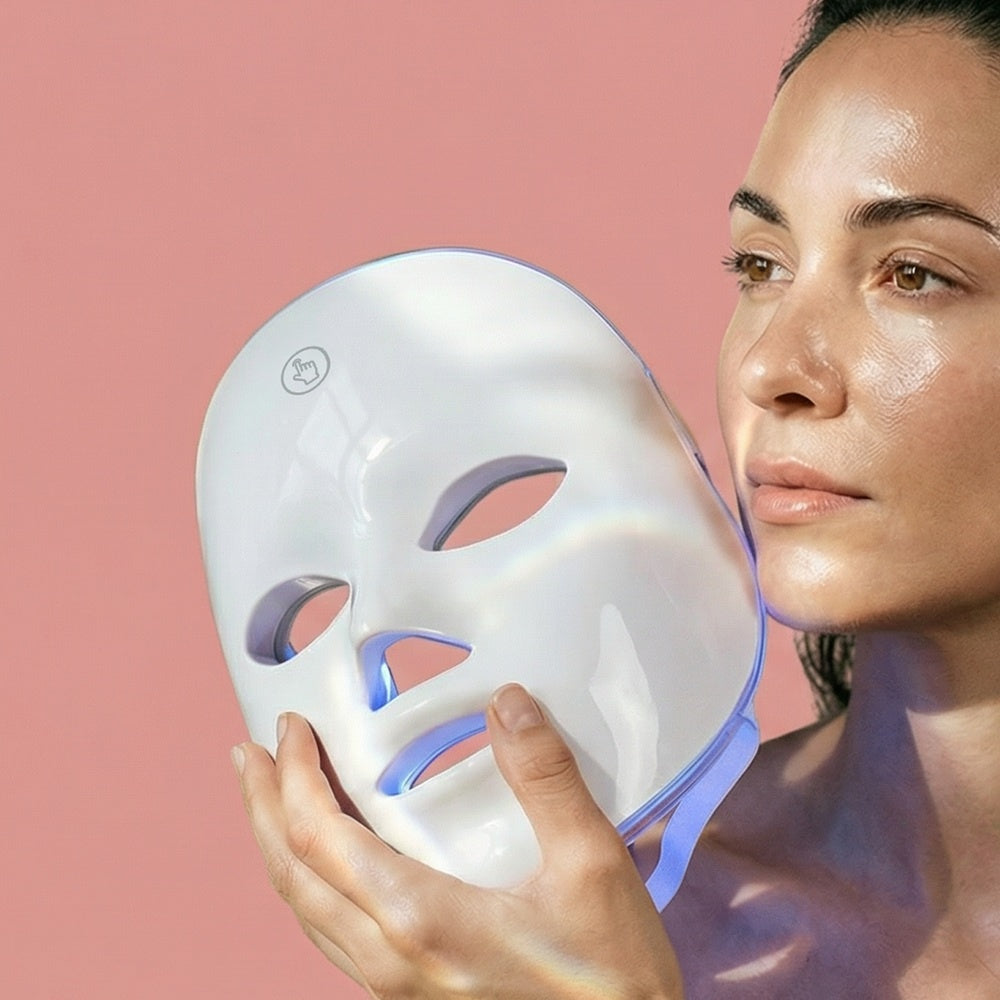 Marielle LED Ljusterapimask – 91 LED Ansiktsmask för Hudvård & Anti-aging