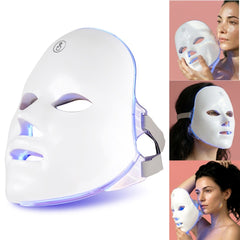 Marielle LED Ljusterapimask – 91 LED Ansiktsmask för Hudvård & Anti-aging