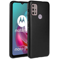 Motorola Moto E20 - Silicon TPU Mjuk Skal - Svart