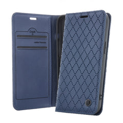 Motorola Moto E22i / E22 - Smart Caro Mobilplånbok Marinblå