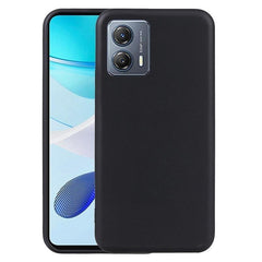 Motorola Moto G34 5G - Matt Silicon TPU Mjuk Skal - Svart