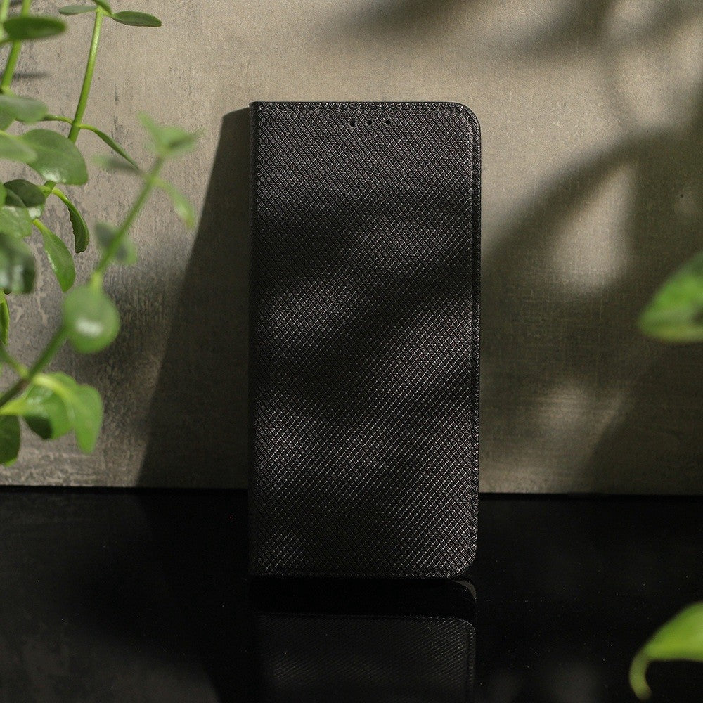 Motorola Moto G37 - Smart Magnet Mobilplånbok - Svart