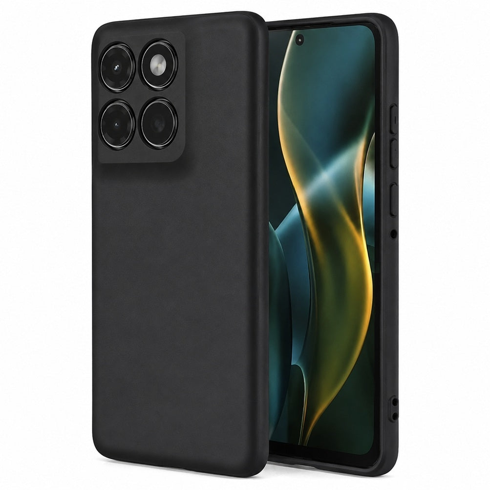 Motorola Moto G86 5G - Matt TPU Mjuk Skal - Svart