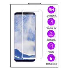 Motorola Moto G9 Plus  - Transparent Slim Skal + Härdat Glas