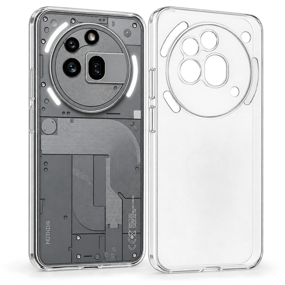 Nothing Phone 3a Pro  - Premium Transparent 2.0 mm Slim Skal