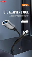 OTG-adapter USB-C till USB, laddning och dataöverföring