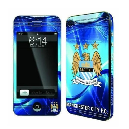 Officiella FC Skins För iPhone 4/4s - Manchester City FC