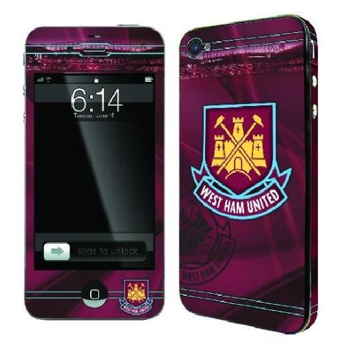 Officiella FC Skins För iPhone 4/4s - WEST HAM UNITED