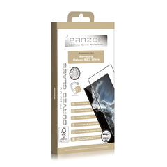 PANZER® Skärmskydd Samsung Galaxy S23 Ultra – Curved 3D Full-Fit Härdat Glas 9H