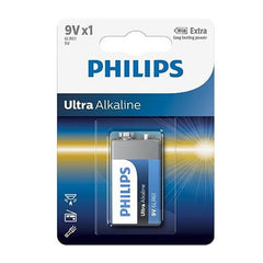 PHILIPS 9V Ultra Alkaline batteri 6LR61