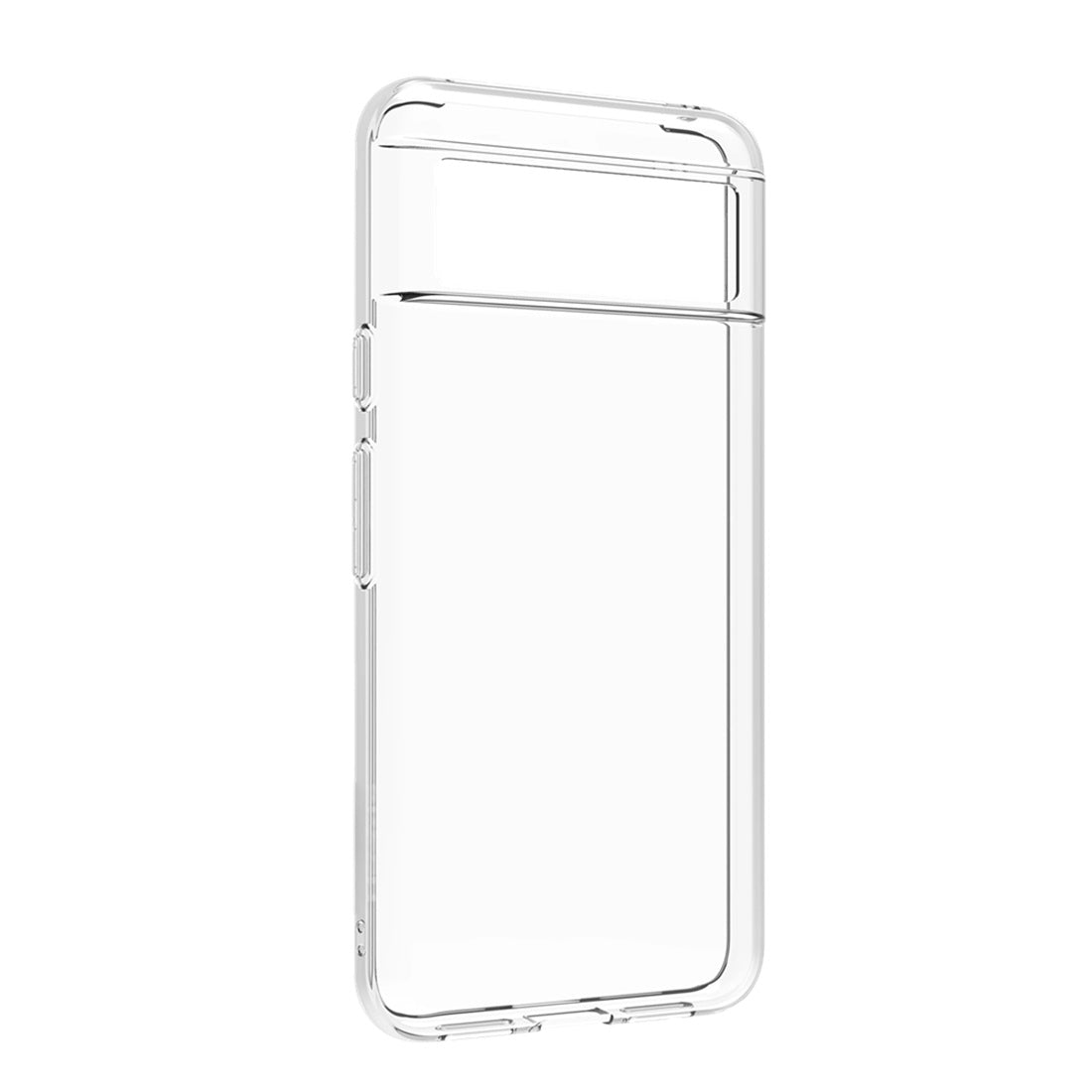 Puro 0.3 Nude Skal för Google Pixel 8 – Transparent TPU, Trådlös Laddning
