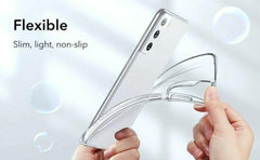 Puro 0.3 Nude Skal för Samsung Galaxy S24 – Transparent TPU, Trådlös Laddning