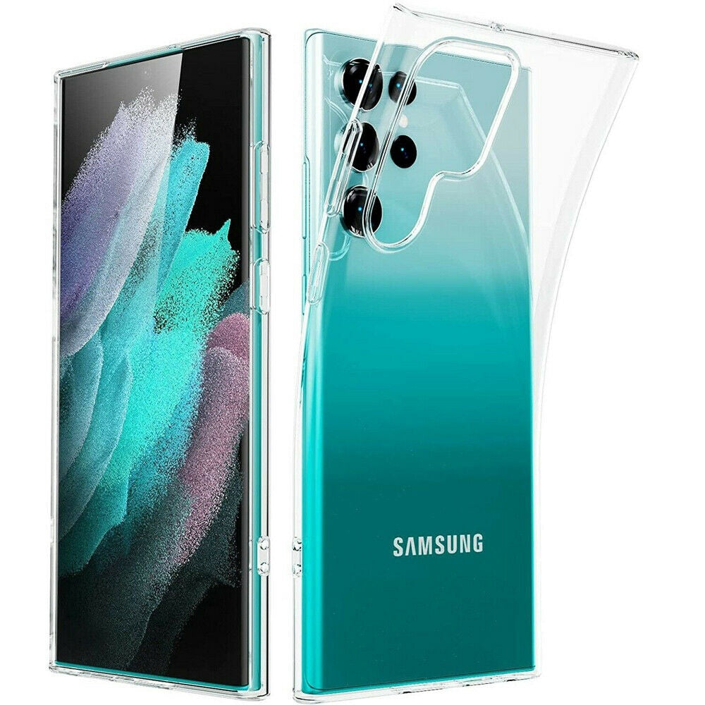 Puro 0.3 Nude Skal för Samsung Galaxy S24 Ultra – Transparent TPU, Trådlös Laddning