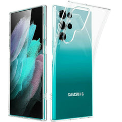 Puro 0.3 Nude Skal för Samsung Galaxy S24 Ultra – Transparent TPU, Trådlös Laddning
