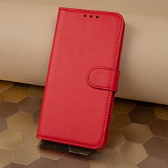 Realme 16 5G - Book Case Fodral Mobilplånbok Röd